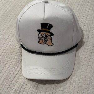 Wake Forest Rope Style Hat